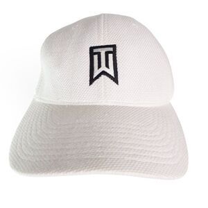 Nike Vintage Tiger‎ Woods Fitted Golf Hat White / Black M/L